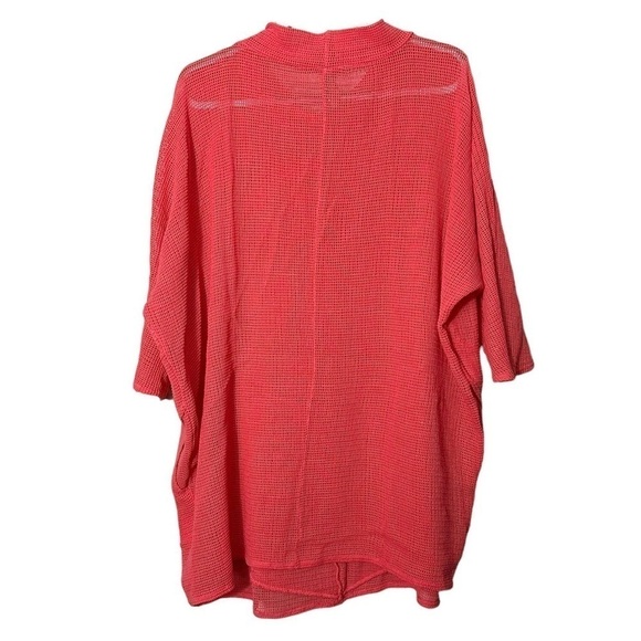 Cynthia Ashby Mesh Tunic Top Oversized - Picture 2 of 8